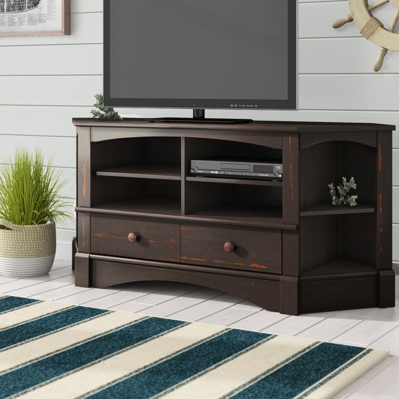 Beachcrest Home Pinellas Corner TV Stand for TVs up to 75" & Reviews
